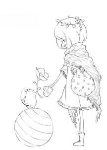 动漫女画,描绘青春与梦想的画卷